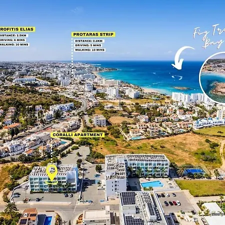 Sunnyvillas 1 Bedroom Swimming Pool Cor * Protaras