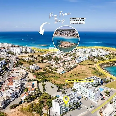 Sunnyvillas 1 Bedroom Swimming Pool Cor Appartement Protaras